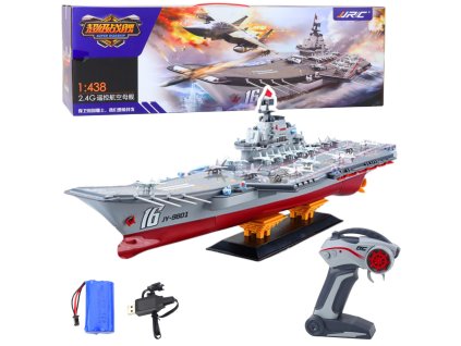 eng pl Large Remote Controlled Aircraft Carrier RC Lights 30 km h 1 438 27264 1