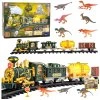 eng pl Classic Train Dinosaurs Lights Sounds Smoke 39 pcs 28092 1