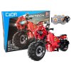 eng pl CADA Building Blocks Set Remote Controlled Motorcycle 2 4G 484 pcs 9209 7