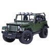 eng pl Construction Bricks Off Road Car Green Khaki 2078 pcs 23660 2