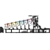 Kuličková dráha Rainbow Tensegrity Mould King 26006 2