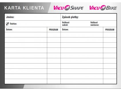 Zákaznická karta V4 Infra CZ
