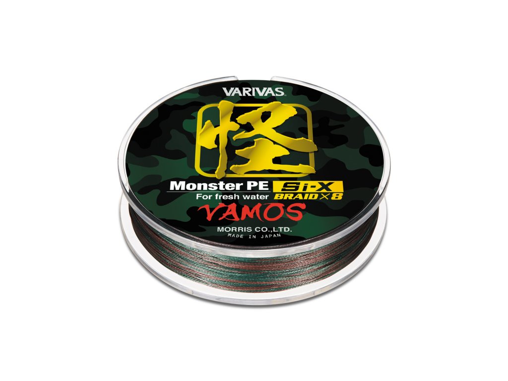 Šňůra Varivas Monster PE Si-X [VAMOS] #4,0 130m 0,33mm 30,84kg