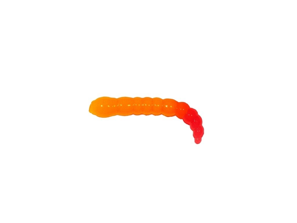 Gumová nástraha Kora Buba #235 Orange/Pink (Sýr) 4cm 12ks