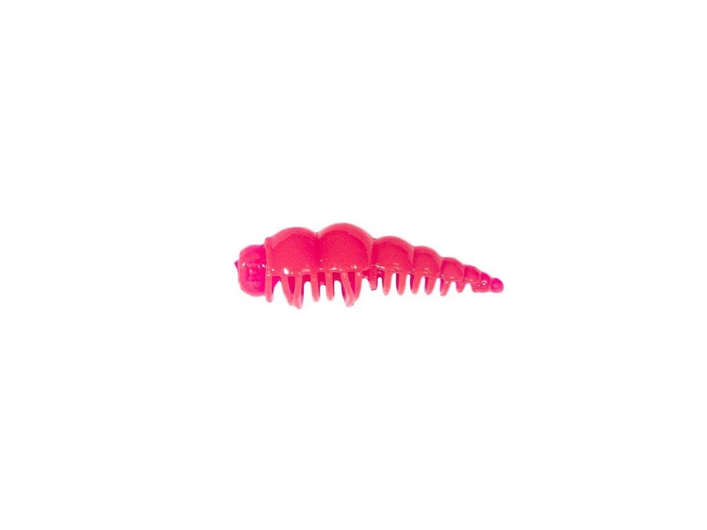 Gumová nástraha Larva XL #105 Acid Pink (Sýr) 4cm 8ks