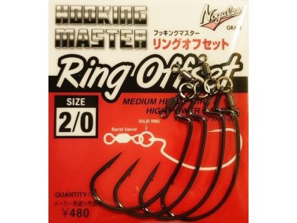 Háček Nogales Hooking Master Ring Offset #2/0 4ks