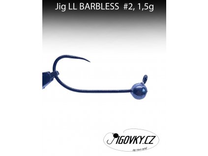 Jigová hlavička LL BARBLESS vel.2 1,5g 5ks