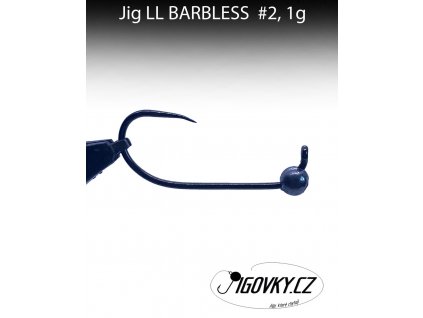 Jigová hlavička LL BARBLESS vel.2 1g 5ks