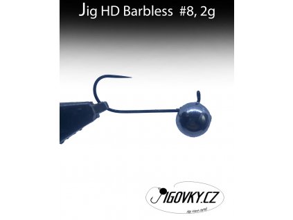 Jigová hlavička HD BARBLESS vel.8 2,0g 5ks