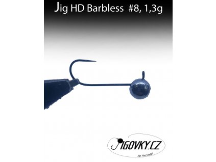 Jigová hlavička HD BARBLESS vel.8 1,3g 5ks