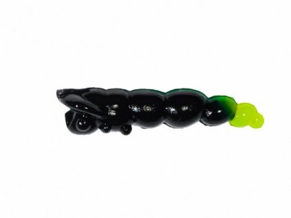 Gumová nástraha Reus #204 Black/Lemon (Sýr) 4cm 8ks