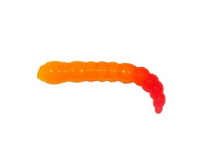 Gumová nástraha Kora Buba #235 Orange/Pink (Sýr) 4cm 12ks