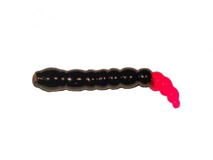 Gumová nástraha Kora Buba #209 Black/Pink (Sýr) 4cm 12ks