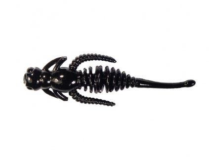 Gumová nástraha Caligula #108 Black (Sýr) 5,7cm 8ks