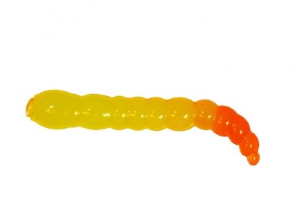 Gumová nástraha Kora Buba #234 Lemon/Orange (Sýr) 4cm 12ks