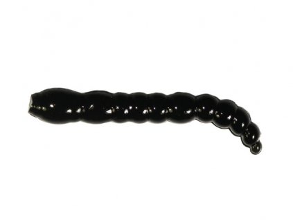 Gumová nástraha Kora Buba #108 Black (Sýr) 4cm 12ks