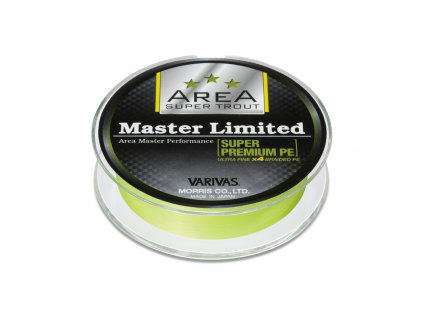 Šňůra VARIVAS Super Trout Area MLD Super Premium PE [Neo Yellow] #0.2 75m 0,074mm 2,95kg