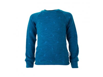 detske tricko modre vetvicky