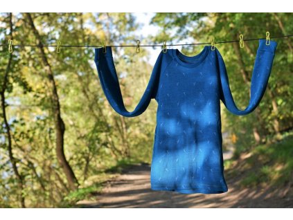 ActiveKids merino tričko dámske teplé - Vetvičky