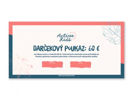 darcekovy poukaz 60