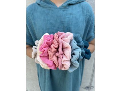 ActiveKids zero waste látková gumička do vlasov Scrunchies