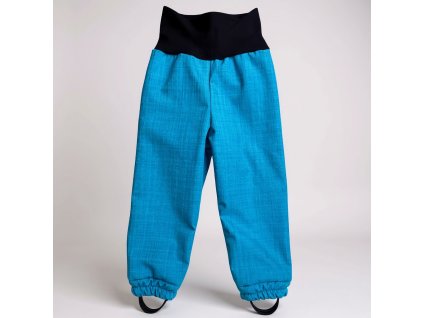 Hrubé detské sofshellové nohavice s barančekom 1