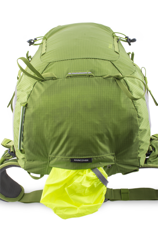 Trail 42 green raincover pocket