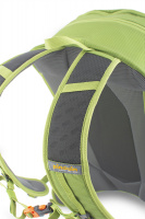 Ramenní popruhy se zesíleným polstrováním v ramenní části pro ještě větší komfort při transportu těžkého nákladu jsou v horní části perforované pro zvýšení prodyšnosti.