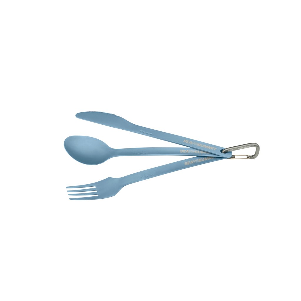Sada příborů Sea to Summit Titanium Cutlery Set 3pc (Knife, Fork & Spoon)