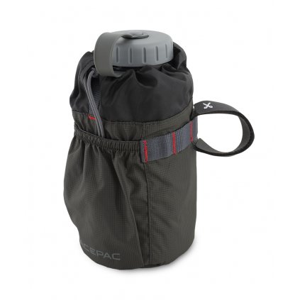 Fat bottle bag grey w bottle