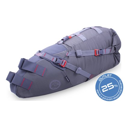 Saddle bag grey side 3 out