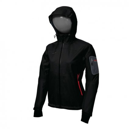 Hoody Jacket (Barva Black / Red, Velikost L)