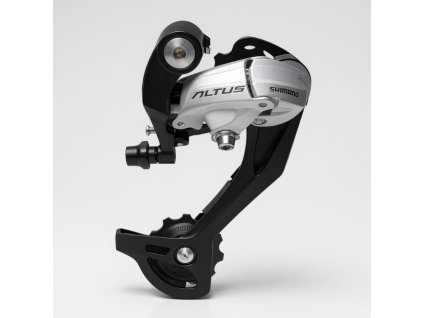 shimano prehadzovacka altus rd m370 9 k strieborna super dlhe ramienko1