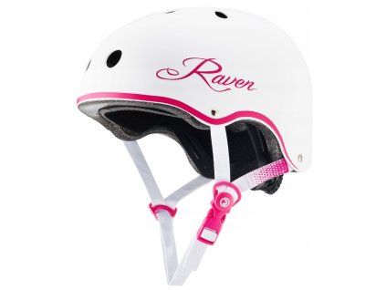 prilba raven essto white pink1