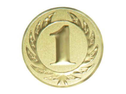 emblem 25mm zlato striebro bronz1