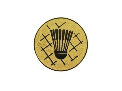 emblem badminton 25mm