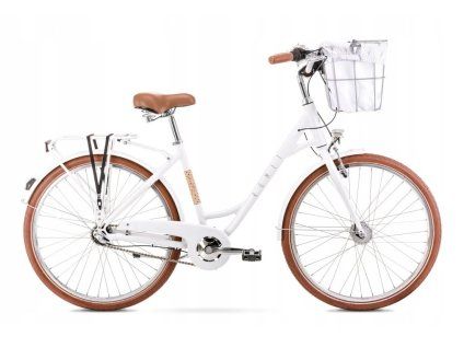 bicykel romet pop art classic 28 biely