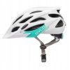 Prilba OVLO biela/tyrkys matná S