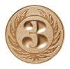 emblem 25mm zlato striebro bronz3