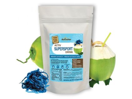 Activ Supersport  Drink 56 g - Energie - Nabito mikroživinami a minerály -  Nízký obsah tuku, sacharidů a kalorií