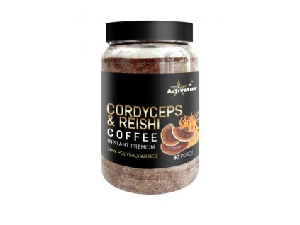 Activ Reishi Cordyceps Coffee 200 g  - Zdravá káva 80 porcí - Význam příjmu vlákniny v potravě nabývá na významu