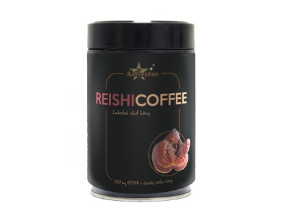 Activ Reishicoffee 220 g - Zdravá káva  - 40 porcí - Houba reishi je výjimečná zejména svými imuno-stimulačními schopnostmi