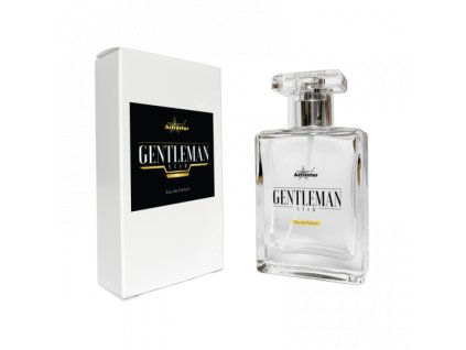 Gentleman Star Parfém 50 ml Pro muže Tato vůně je popisována jako dřevitě kořeněná s mandlovým tónem a je vhodná pro každodenní nošení