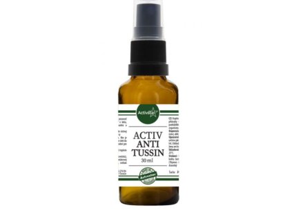 Activ anti tussin - 30 ml - Sublingvální sprej - dýchací cesty
