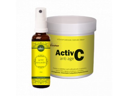 Activ C Anti Age 230 g Activkolagén Spray 150 ml Podpora Kolagenu Pro Zdraví Kloubů