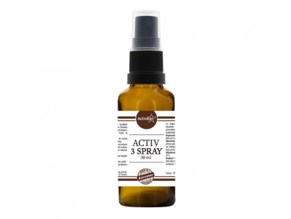 Activ 3 sprej 30 ml - Posilování imunitního systému a zvýšení obranyschopnosti organismu je klíčové pro udržení zdraví a odolnosti vůči infekcím a nemocem