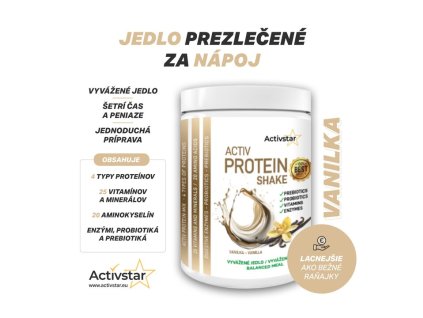 Activ Protein shake Vanilka 480 g