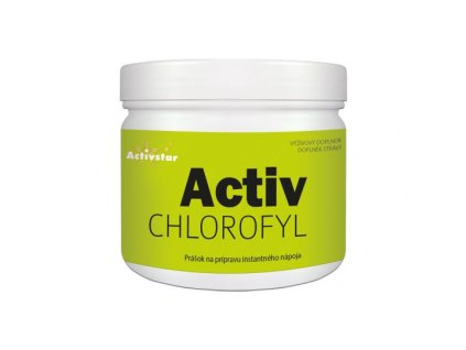 Activ Chlorofyl vegan - Antioxidační vlastnosti - Podpora detoxikace - Podpora trávení