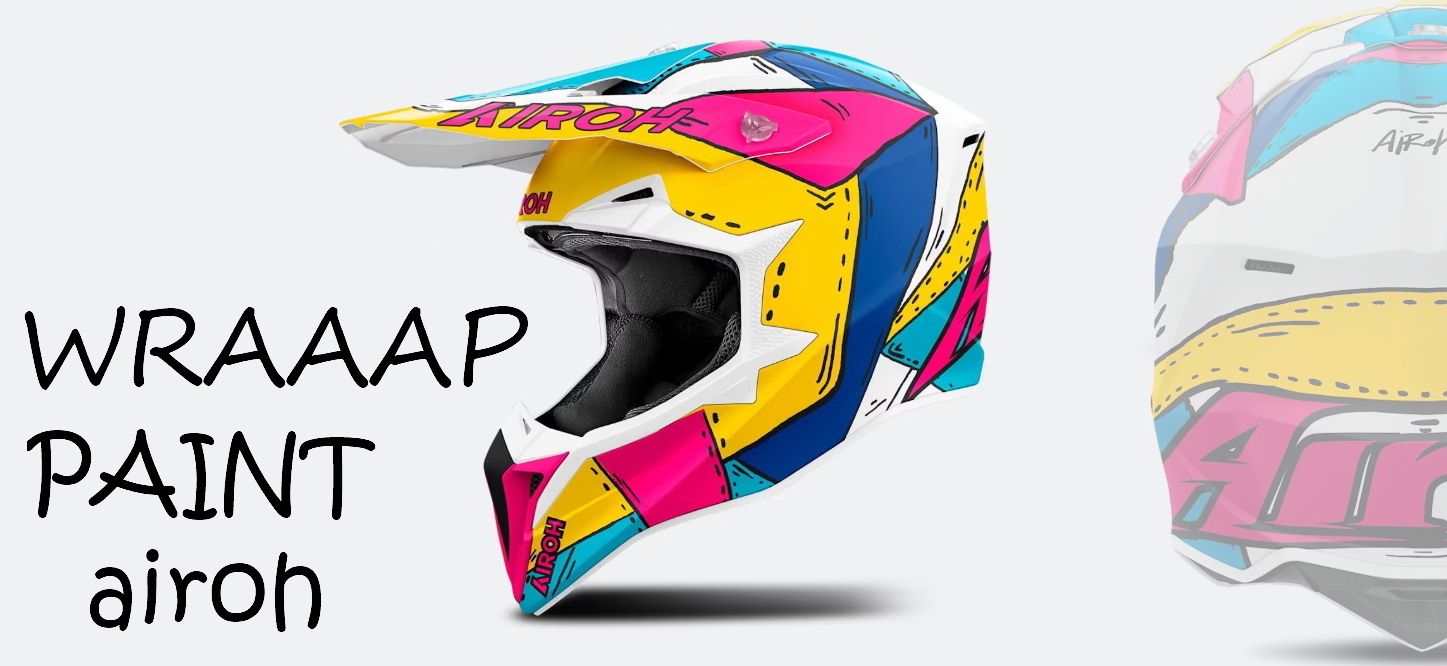 AIROH WRAAAP PAINT