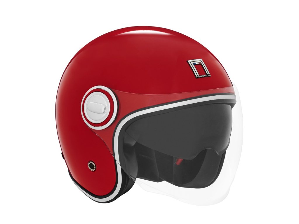 přilba HERITAGE  NOX PREMIUM červená 2025 (Veľkosť XS)